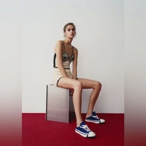 BOGO Zara Crochet Corset Tank Top- Medium